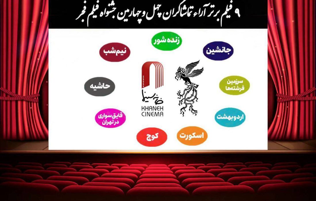 اعلام ۹ فیلم برتر آرای مردمی فجر