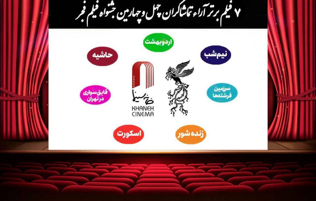 اعلام ۷ فیلم برتر آرای مردمی فجر